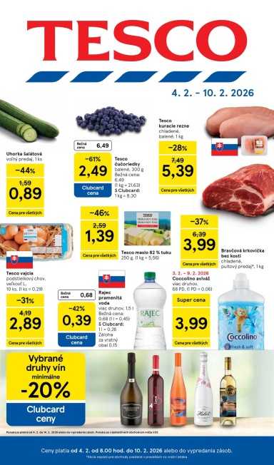 Tesco leták